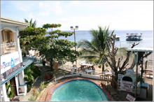 blue rock resort top view pool